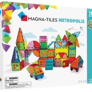 Magna-Tiles Metropolis Building Set - Multicolor